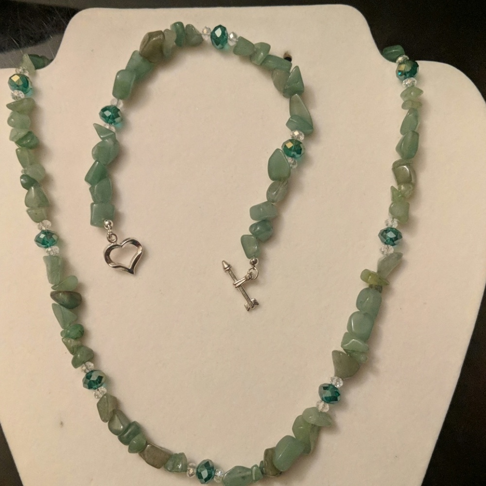 Necklace and bracelet